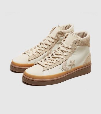 Botasky Converse Pro Leather Mid Pro Leather Mid - Damske Topanky Hnede | ASQ-139025
